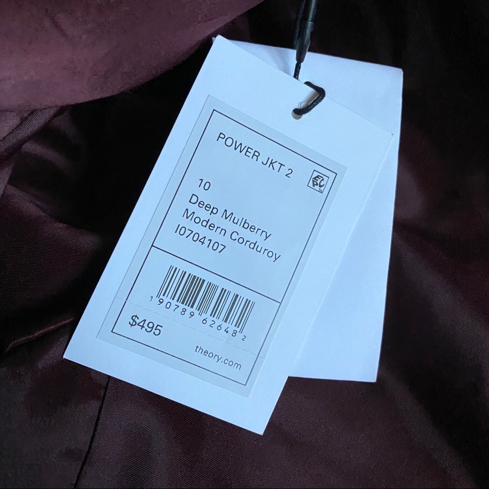 NWT Theory 🍇 Jacket - Picture 8 of 9